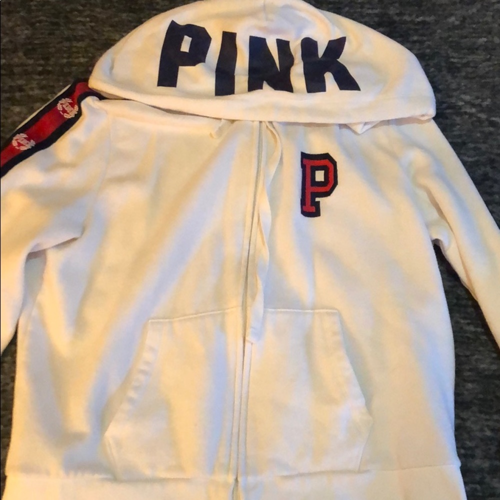 Pink zip up